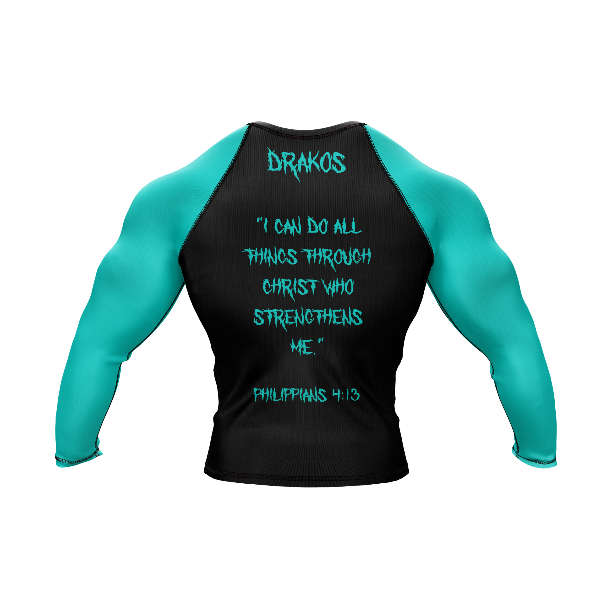 Drakos The Warrior Of Jesus Rashguards - Image 2
