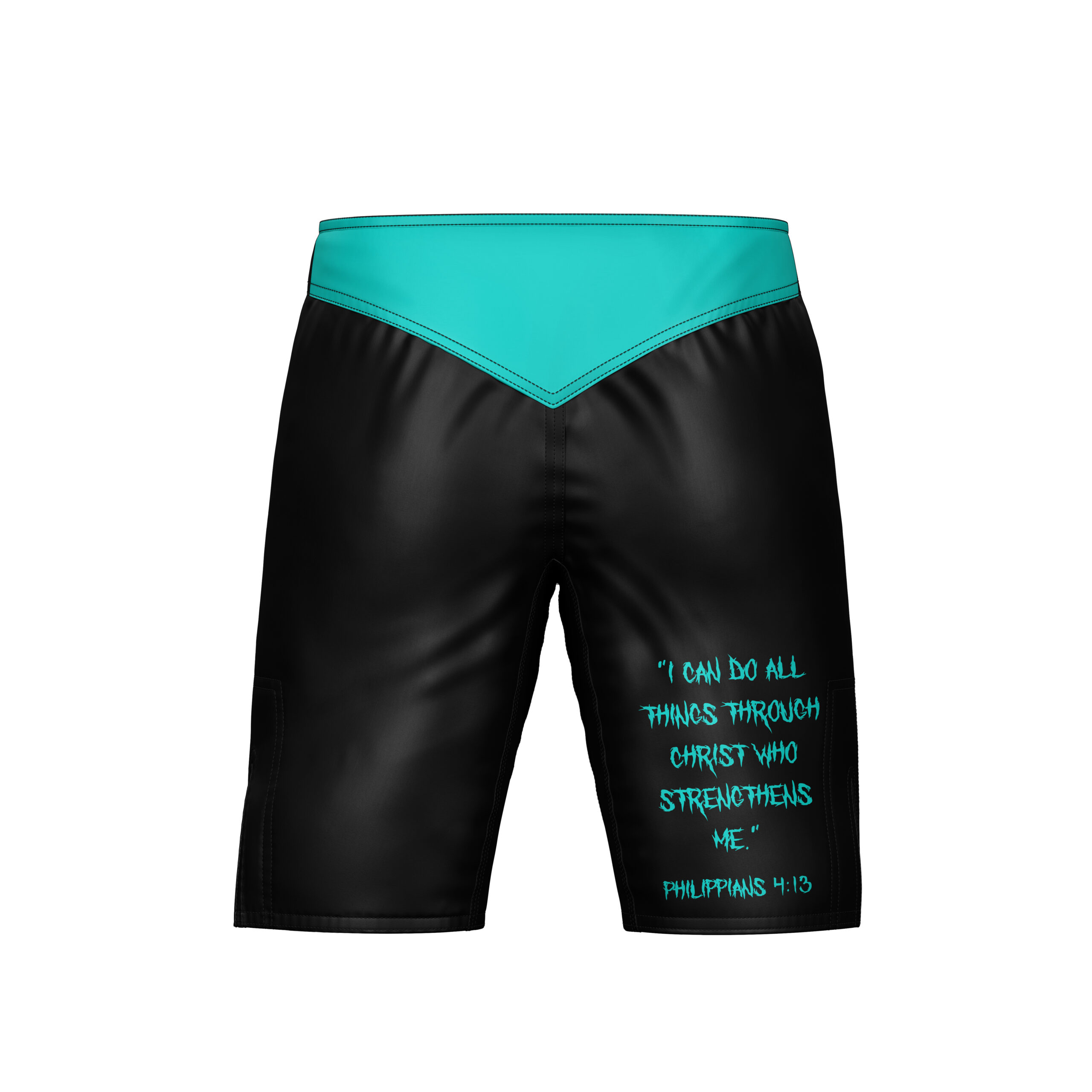 Drakos The Warrior Of Jesus MMA Shorts - Image 2